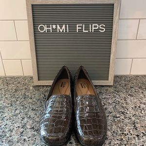 Clark’s Gael Angora Slip On Loafers Women’s Sz 8